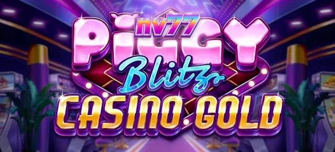 Tampilan visual mewah dari permainan slot Piggy Blitz Casino Gold